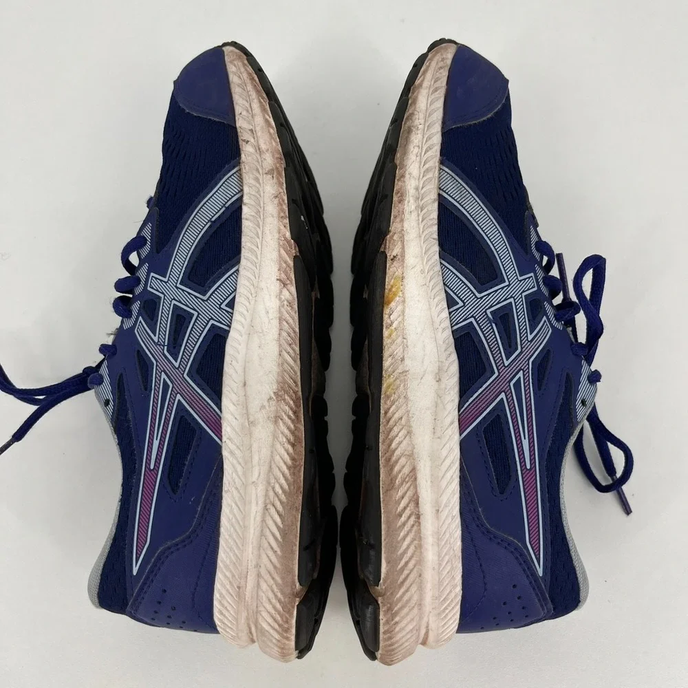Asics Womens Gel Contend‎ 8 1012B319 Purple Running Shoes Sneakers Size 9.5 W